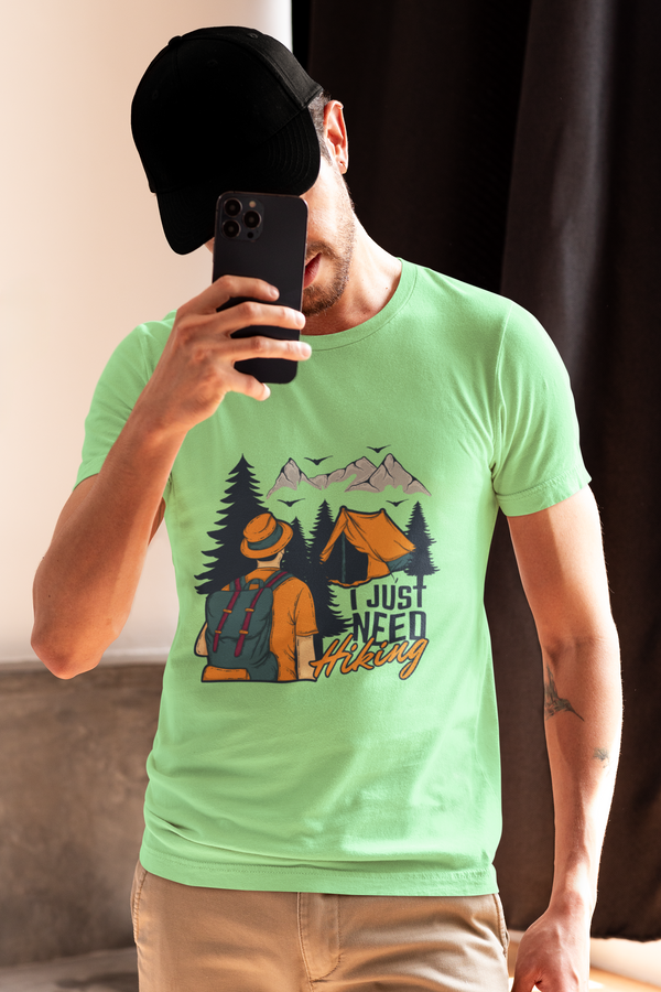 Just Need Hiking Unisex Tshirt