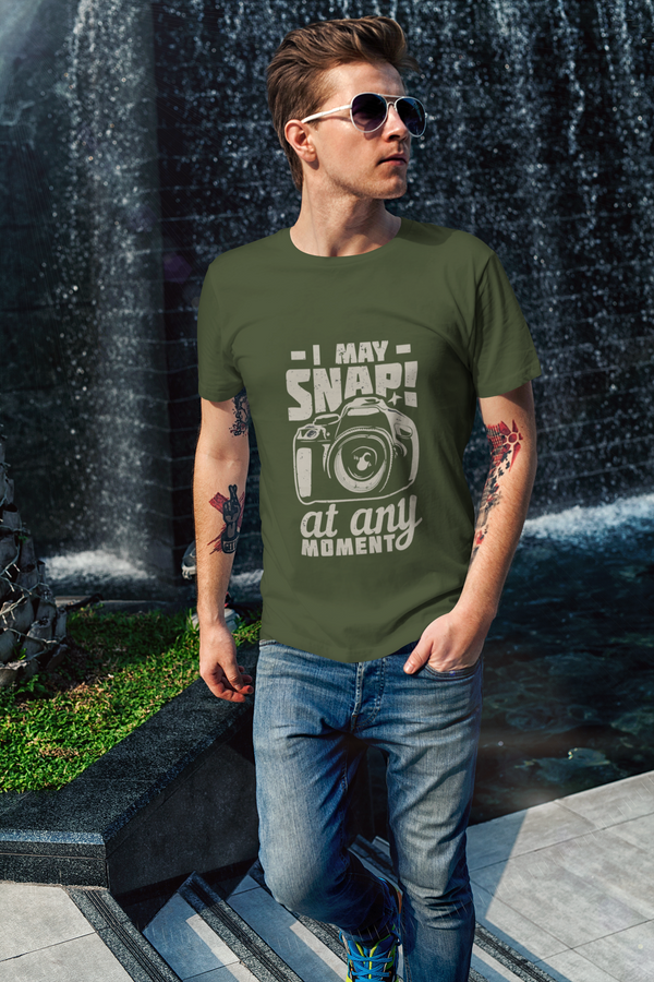 Snap At Any Moment Unisex Tshirt